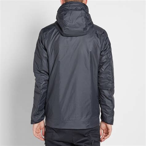 nike herren jacke 806854-010|Nike Padded Hooded Jacket Black & Dark Grey Heather.